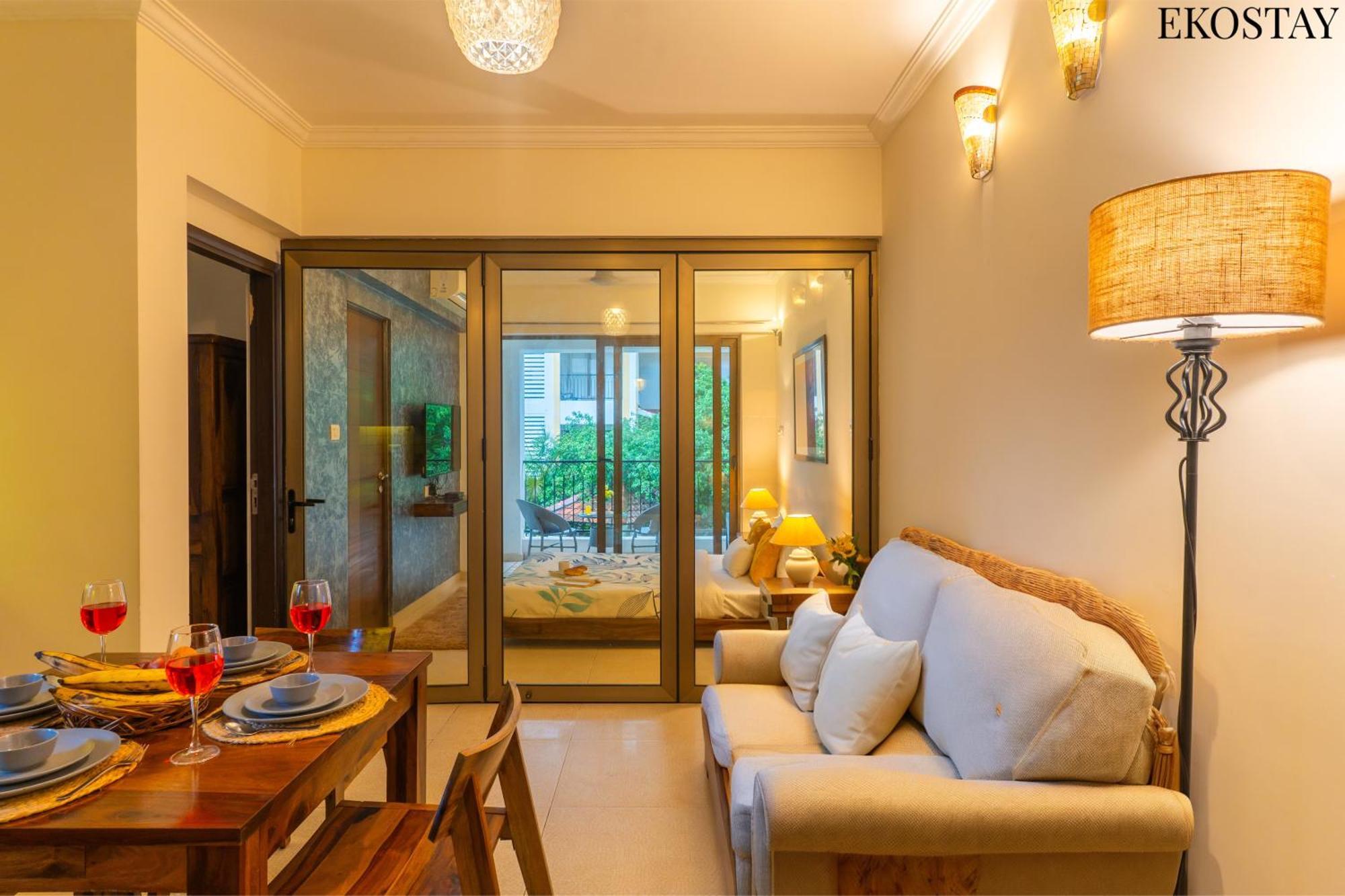 Ekostay - Belvedere Apartment แคนโดลิม ภายนอก รูปภาพ