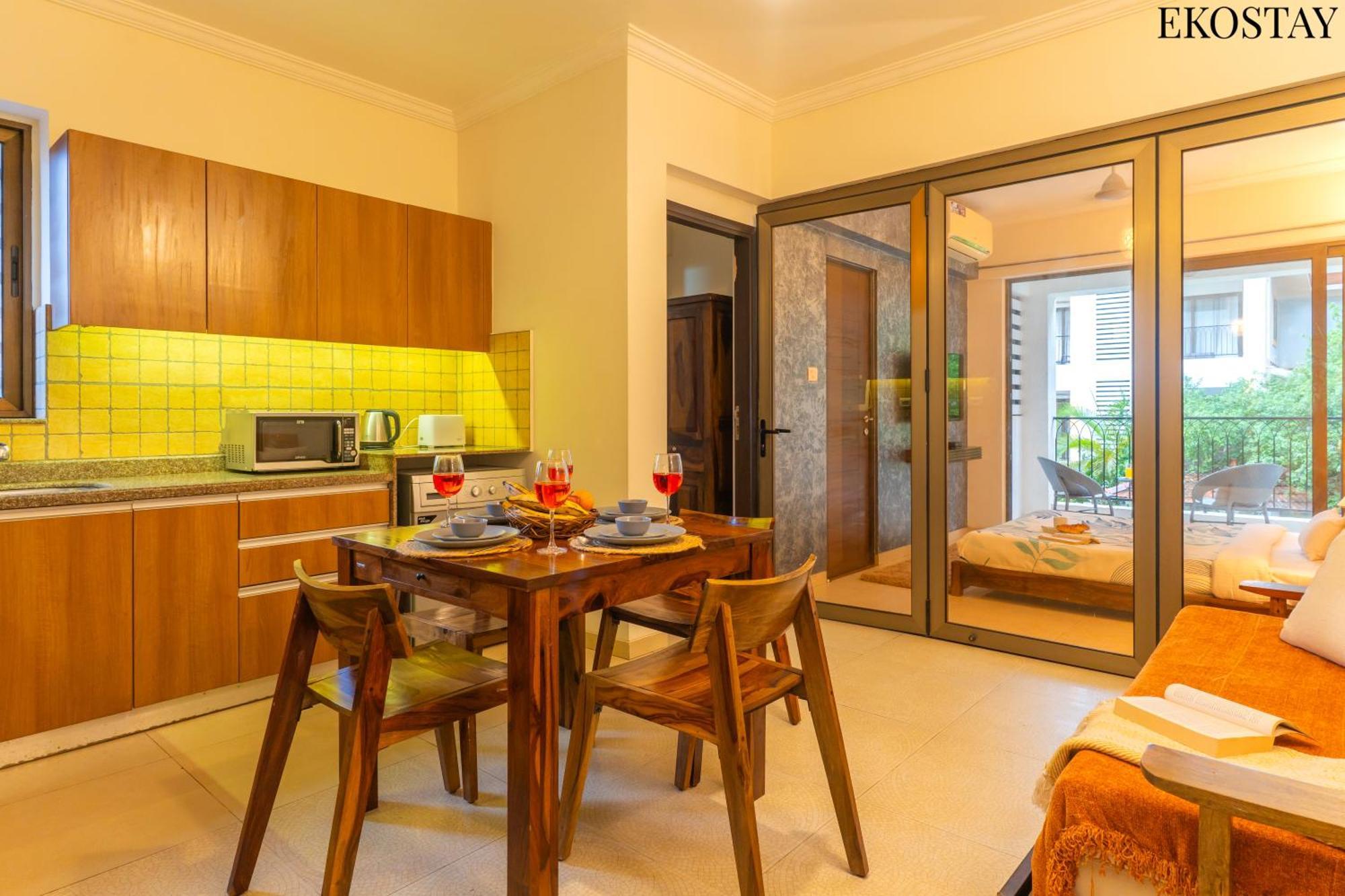 Ekostay - Belvedere Apartment แคนโดลิม ภายนอก รูปภาพ