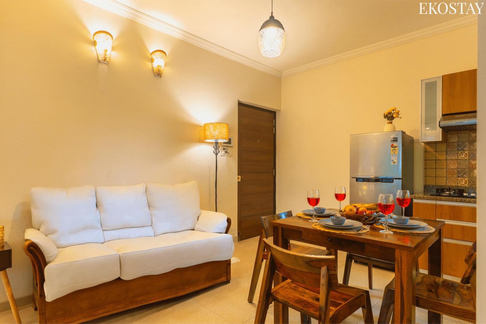 Ekostay - Belvedere Apartment แคนโดลิม ภายนอก รูปภาพ