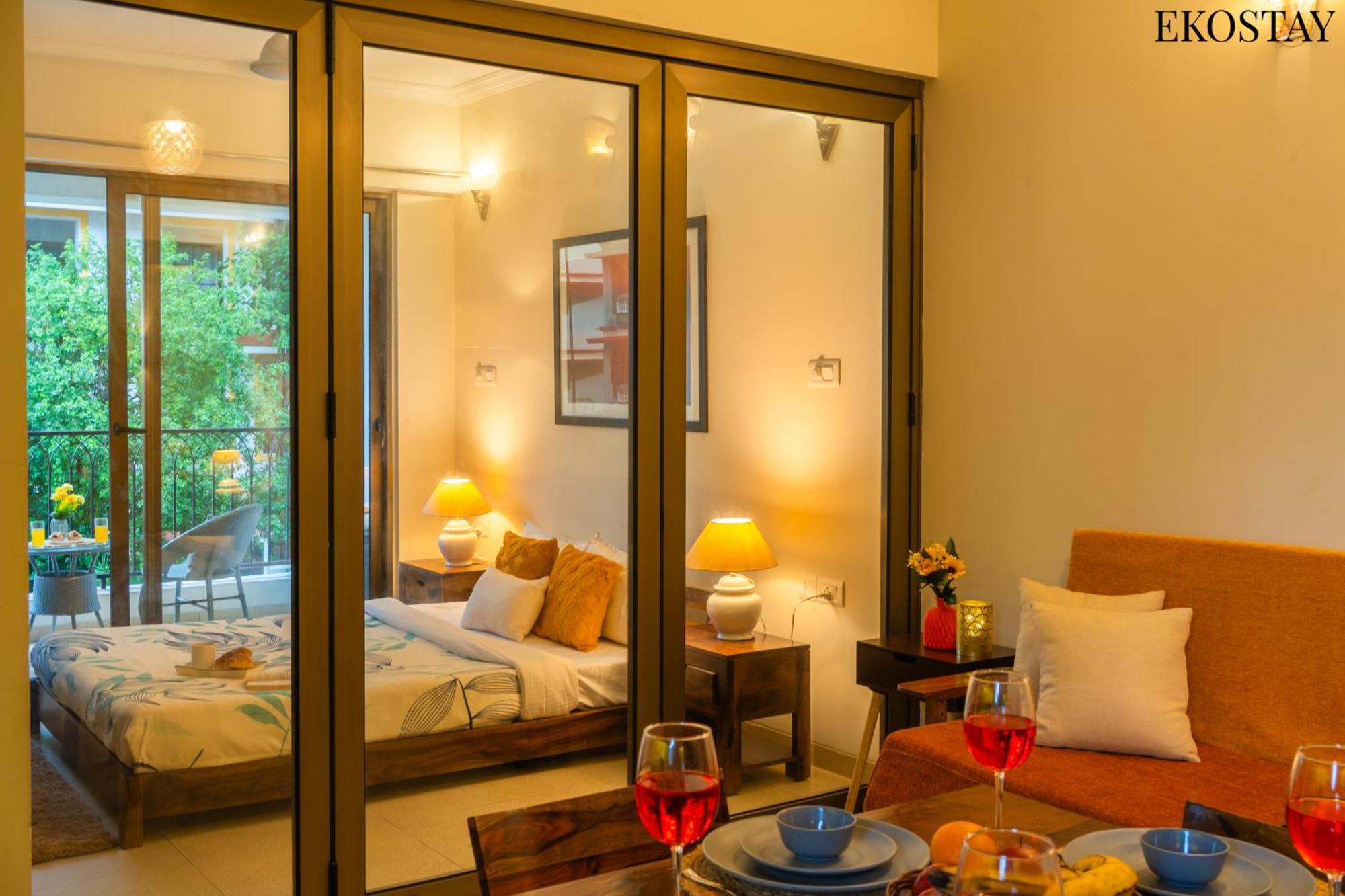 Ekostay - Belvedere Apartment แคนโดลิม ภายนอก รูปภาพ