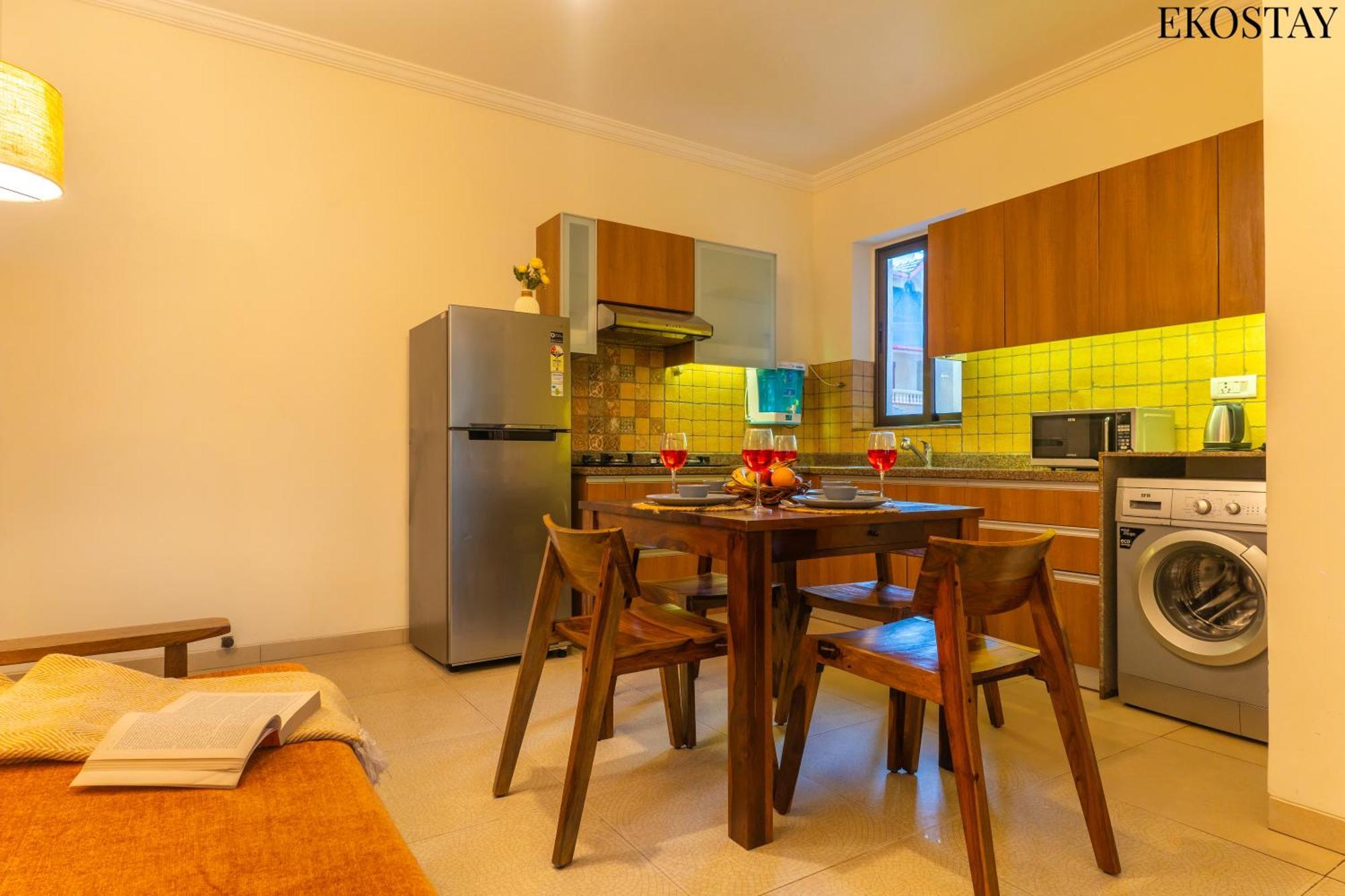 Ekostay - Belvedere Apartment แคนโดลิม ภายนอก รูปภาพ